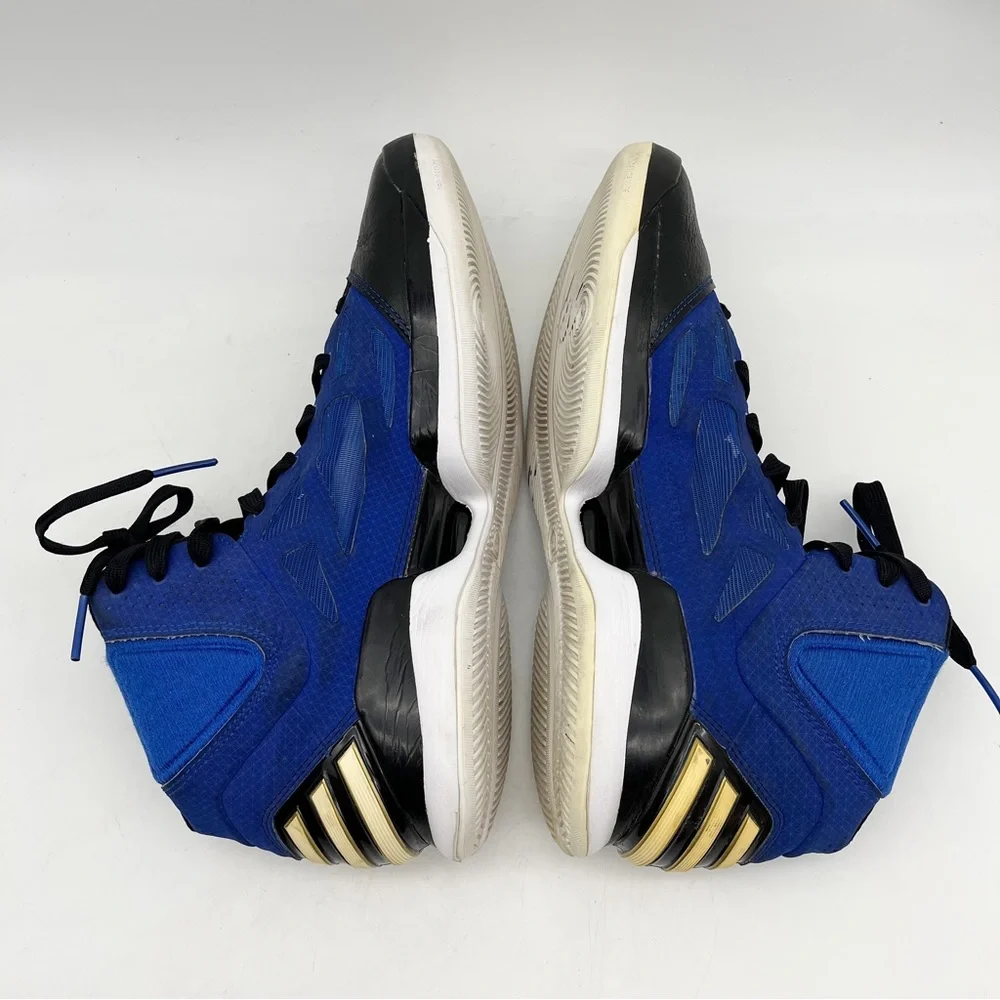 Adidas Derrick Rose- adizero Blue basketball shoes. Size 12 - Picture 4 of 11